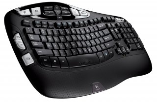 Logitech 920-001996 K350 2.4Ghz Wireless Keyboard
