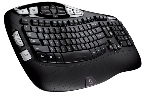 Logitech 920-001996 K350 2.4Ghz Wireless Keyboard