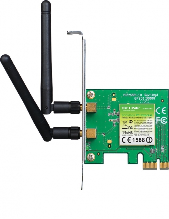 TP-LINK TL-WN881ND Wireless-N 300Mbps PCI-E x1 WiFi Network Card