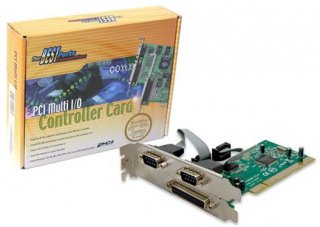 Syba 2xSerial & 1xParallel Port Combo PCI Controller Card