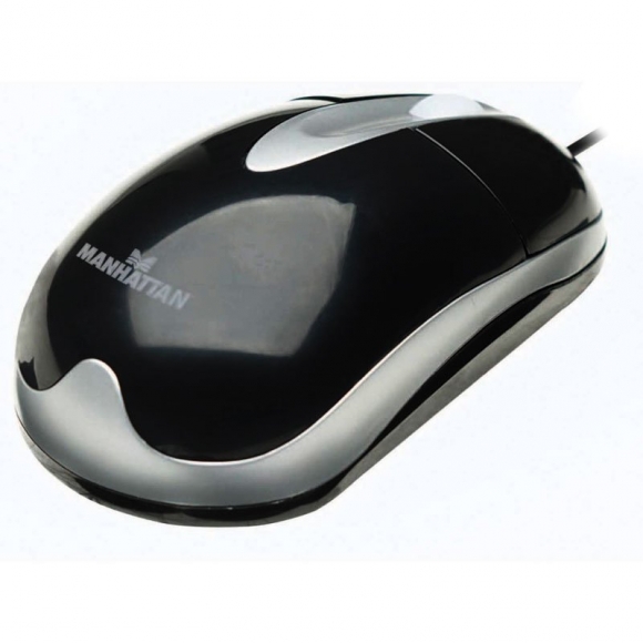 Manhattan MH3 177016 3-Button 1000dpi USB Mouse