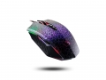 Bloody A70 Wired Light Strike Neon Gaming Mouse, USB Black with Metal Feet