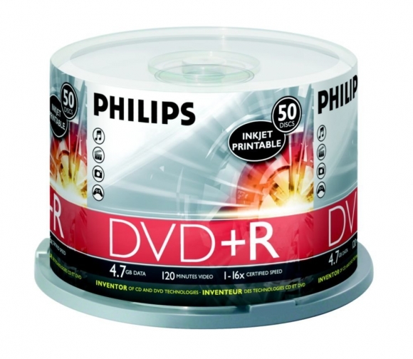 Philips MED-DR4I6B50F-17-BP 16x 4.7GB DVD+R 50 piece