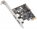 Syba SD-PEX20160 2-Port USB 3.0 LP Ready PCI-Express Card