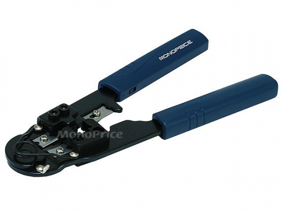 MonoPrice 195 High Grade 8P8C RJ-45 Cable Crimper HT-210C