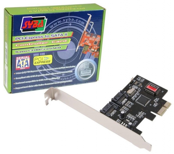 Syba SIL3132 Serial ATA II PCIe SATA2 RAID Controller