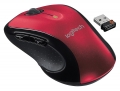 Logitech M510 Wireless Mouse, Red, 910-004554
