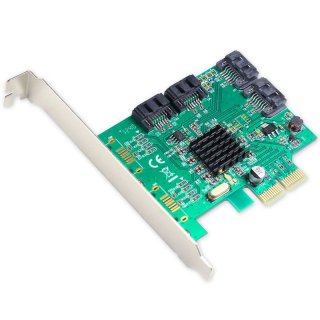 Syba SI-PEX40057 PCIe x2 Four Port SATA III RAID Controller Card