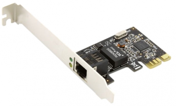 Syba SD-PEX24009 100/1000Mbps PCI-Express X1 Gigabit Network Card