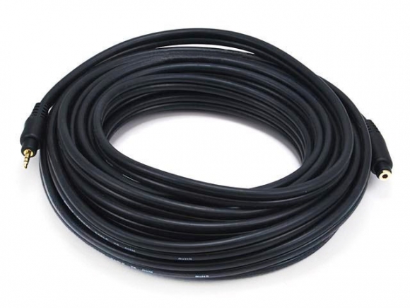 MonoPrice 5592 35ft 22AWG Premium 3.5mm Stereo M to F Extension Cable