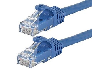 Monoprice 9794 FLEXboot Series Cat6 24AWG UTP Ethernet Network Patch Cable, 100 Foot Blue