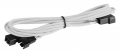 BattleBorn CB-33F12V White Molex to 2 x 3pin Cable - Braided Sleeve