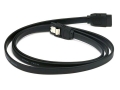 MonoPrice 5123 36inch SATA 6Gbps Cable w/Locking Latch - Black