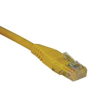Tripp Lite N002-003-YW 3-ft Male RJ45 Cat5e Network Cable (Yellow)
