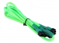 BattleBorn CB-3MF43-Green 3pin Fan to 4 x 3pin Cable - Braided Green
