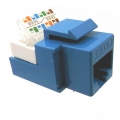 BattleBorn KEY6TLBLU Tool Less Cat6 Keystone Jack - Blue