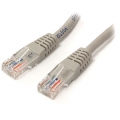 StarTech M45PATCH6GR 6 foot Cat5e Network Ethernet Cable (Grey)