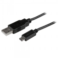 StarTech.com 6 Foot Slim Micro USB Phone Charger Cable - USBAUB6BK