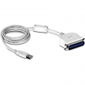 TRENDnet TU-P1284 2M USB to Parallel Adapter Cable