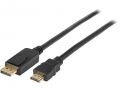 Tripp Lite DisplayPort(DP) 1.2 to HD Adapter Cable, DP with Latches to HDMI (M/M), UHD 4K x 2K/1080p, 6 ft.