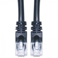BattleBorn Cat6a UTP RJ45 200 Foot Ethernet Network Cable (BLACK)