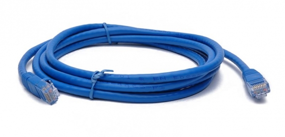 BattleBorn 7 Foot Cat6a UTP RJ45 Ethernet Network Cable (BLUE)