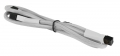 BattleBorn White Braided 3-Pin Fan "Y" Splitter Cable
