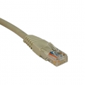 Tripp Lite N002-001-GY 1-ft Male RJ45 Cat5e Network Cable (Grey)