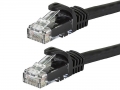 Monoprice 9799 FLEXboot Series Cat6 24AWG UTP Ethernet Network Patch Cable, 7 Foot Black