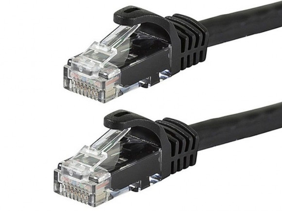 Monoprice 9799 FLEXboot Series Cat6 24AWG UTP Ethernet Network Patch Cable, 7 Foot Black
