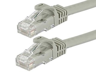 Monoprice 9809 FLEXboot Series Cat6 24AWG UTP Ethernet Network Patch Cable, 10 Foot Gray