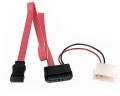 Startech SLSATAF20 20" SATA Power/Data to SATA Data/Power Cable (Red)