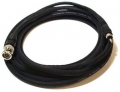 MonoPrice 6 Foot RCA Male to BNC RG59U 75ohm Coax Male Cable - Black