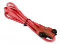 BattleBorn 3-Pin Fan to 4 x 3-Pin Connector Cable (Braided Sleeve Red)