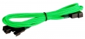 BattleBorn CB-33F12V Green Molex to 2 x 3pin Cable - Braided Sleeve