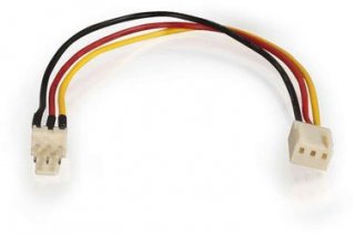 C2G 7" 3-pin Fan Power Extension Cable