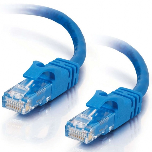 C2G 7 Foot Cat6 Snagless Ethernet Cable (Blue)