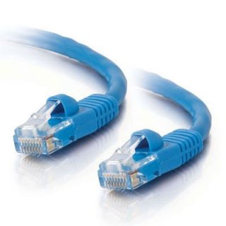 C2G 7 Foot Cat5e Snagless Patch Cable (Blue)