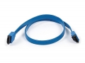MonoPrice 8782 18inch SATA 6Gbps Cable w/Locking Latch - Blue