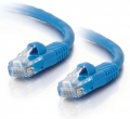 C2G 3 Foot Cat5e Snagless Patch Cable (Blue)