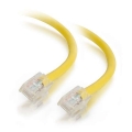 C2G 00558 8 Foot Cat5e Non Booted UTP Network Patch Cable Yellow