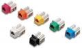 BattleBorn Cat5 / Cat5e Blue Keystone Insert Jack - 110 Punch Type