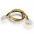 C2G 12" ATX Molex to Pentium 4 Power Adapter - ATX12V