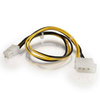 C2G 12" ATX Molex to Pentium 4 Power Adapter - ATX12V