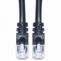 BattleBorn Enhanced 10 Foot Cat6 Rj45 Ethernet Network Cable (Black)