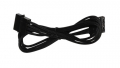 BattleBorn CB-MXEXT Black 45cm Molex Single Cable - Braided Sleeve