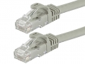 Monoprice 11295 FLEXboot Series Cat6 24AWG UTP Ethernet Network Patch Cable, 25ft Gray