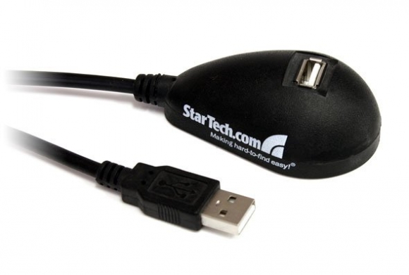 StarTech USBEXTAA5DSK 5 Foot Desktop USB Male/Female Extension Cable