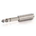 C2G 40639 6.3mm (1/4in) Stereo Male to 3.5mm Stereo Female Adapter