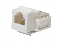Monoprice 7288 RJ-11 Toolless Keystone Jack (White)